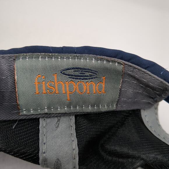 Fishpond Snapback Rope Hat Blue One Size Adjustable Embroidered Outdoor - Picture 9 of 9